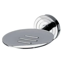 Emco Polo Seifenhalter Metallablage, Diebstahlgeschützt, Chrom 073000102