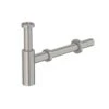 Steinberg Designsiphon Ohne Ablaufgarnitur, Brushed Nickel