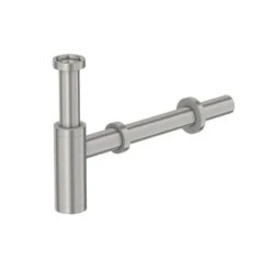 Steinberg Designsiphon Ohne Ablaufgarnitur, Brushed Nickel