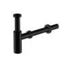 Steinberg Designsiphon Ohne Ablaufgarnitur, Matt Black