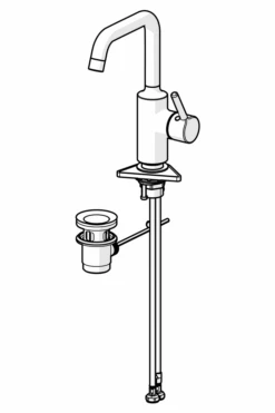 HANSA HANSAVANTIS Einhandmischer Waschtischbatterie Chrom 52542267 6 HANSA HANSAVANTIS Einhandmischer Waschtischbatterie Chrom 52542267 -Bad Zubehörgeschäft 179867 52542267 2022 catalog 1280x1280