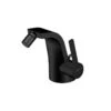 Steinberg Serie 260 Bidet-Einhebelmischer M. Ablaufgarnitur, Matt Black, 260 1300 S