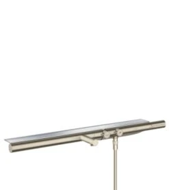 Hansgrohe AXOR ShowerSolutions Wannenthermostat 800 Aufputz Brushed Nickel, 45420820