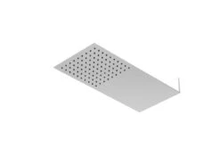 Steinberg Wall Rain Regenpaneel 430x200 Mm, Ultraflach 2mm, Mit Wandanschluss (½ AG)