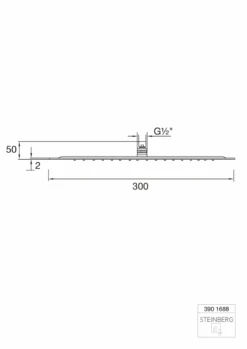 Steinberg Serie 390 Regenbrause Ultraflach, Ø300x2 Mm 3901688 5 Steinberg Serie 390 Regenbrause Ultraflach, Ø300x2 Mm 3901688 -Bad Zubehörgeschäft 390 1688 tz 1280x1280