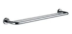 Emco Rondo 2 Doppelbadetuchhalter 600mm, Chrom 456100160