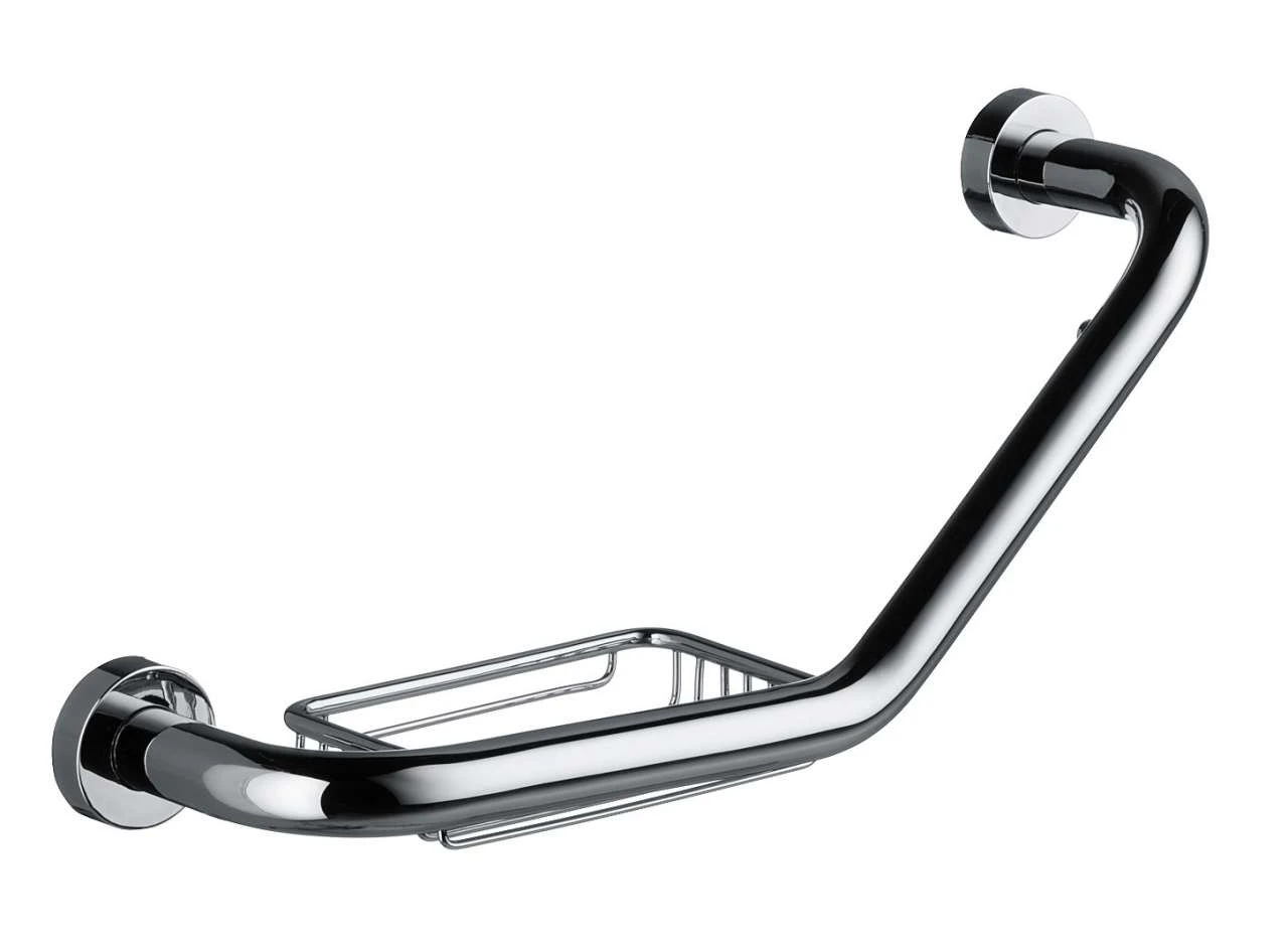 Emco Rondo 2 Wannengriff 413mm, Mit Seifenkorb, Chrom 457100100 1 Emco Rondo 2 Wannengriff 413mm, Mit Seifenkorb, Chrom 457100100