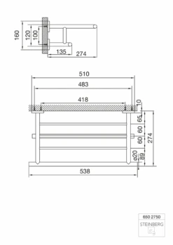 Steinberg Serie 650 Handtuchablage 6502750 5 Steinberg Serie 650 Handtuchablage 6502750 -Bad Zubehörgeschäft 650 2750 tz 1280x1280