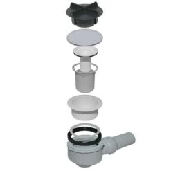 DALLMER Duschwannenablauf ORIO, Haube Edelstahl, DN 50, 160119 6 DALLMER Duschwannenablauf ORIO, Haube Edelstahl, DN 50, 160119 -Bad Zubehörgeschäft DL 160119 B2 1280x1280