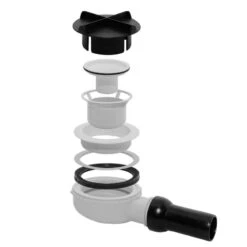 DALLMER Ablaufgehäuse ORIO, DN 50 , 160010 -Bad Zubehörgeschäft DL 160355 1280x1280