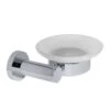 Duravit D-Code Seifenschale, Chrom Seifenschale Rechts, Matt, 009918