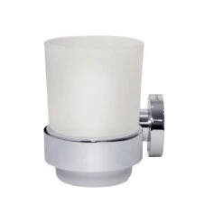 Duravit D-Code Glashalter, Chrom Glas Links, Matt, 009919