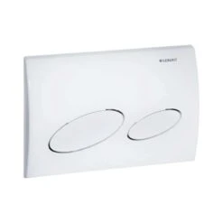 Geberit Kappa20 Betätigungsplatte Für 2-Mengen-Spülung, Alpinweiß - 115.228.11.1