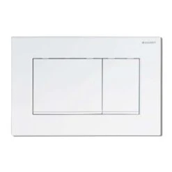 Geberit Betätigungsplatte Sigma30 Für 2-Mengen Weiß Matt Lackiert, 115.883.01.1