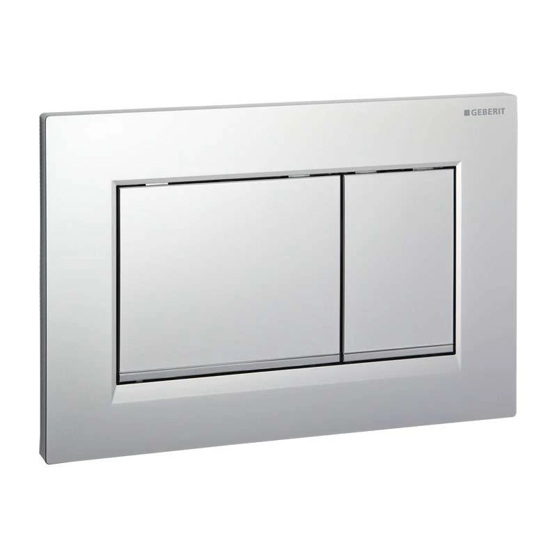 Geberit BetPl. Sigma30, Für 2-Mengen-Sp. Mattchrom Lackiert 115.883.JQ.1 2 Geberit BetPl. Sigma30, Für 2-Mengen-Sp. Mattchrom Lackiert 115.883.JQ.1 – Bild 2