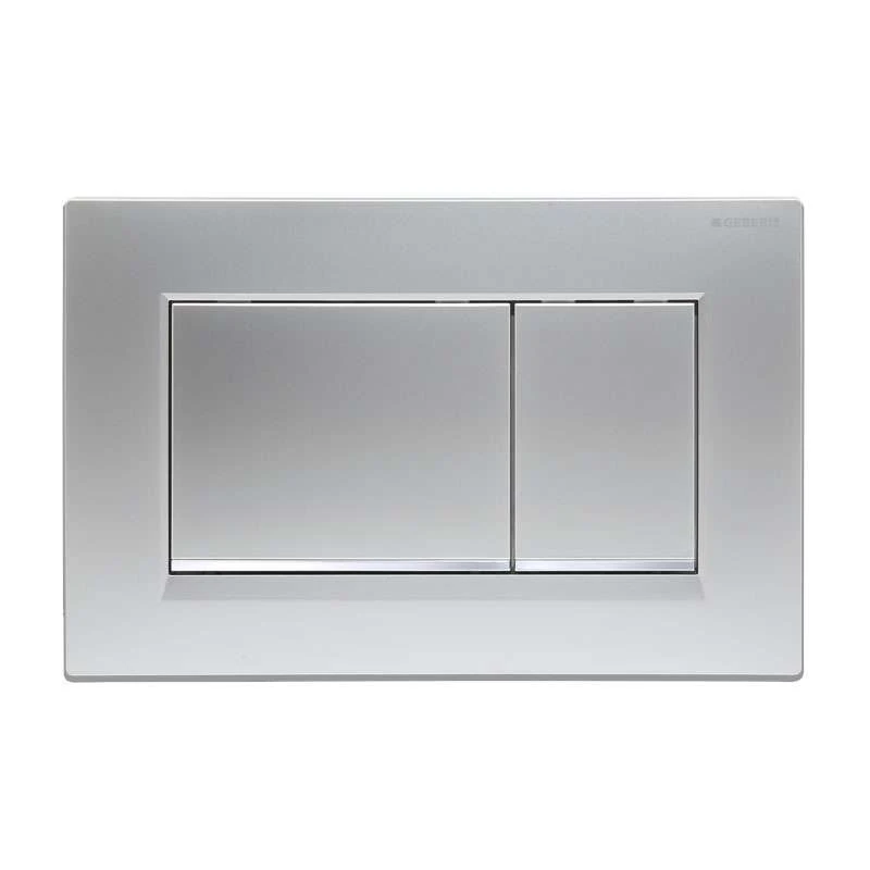 Geberit BetPl. Sigma30, Für 2-Mengen-Sp. Mattchrom Lackiert 115.883.JQ.1 1 Geberit BetPl. Sigma30, Für 2-Mengen-Sp. Mattchrom Lackiert 115.883.JQ.1