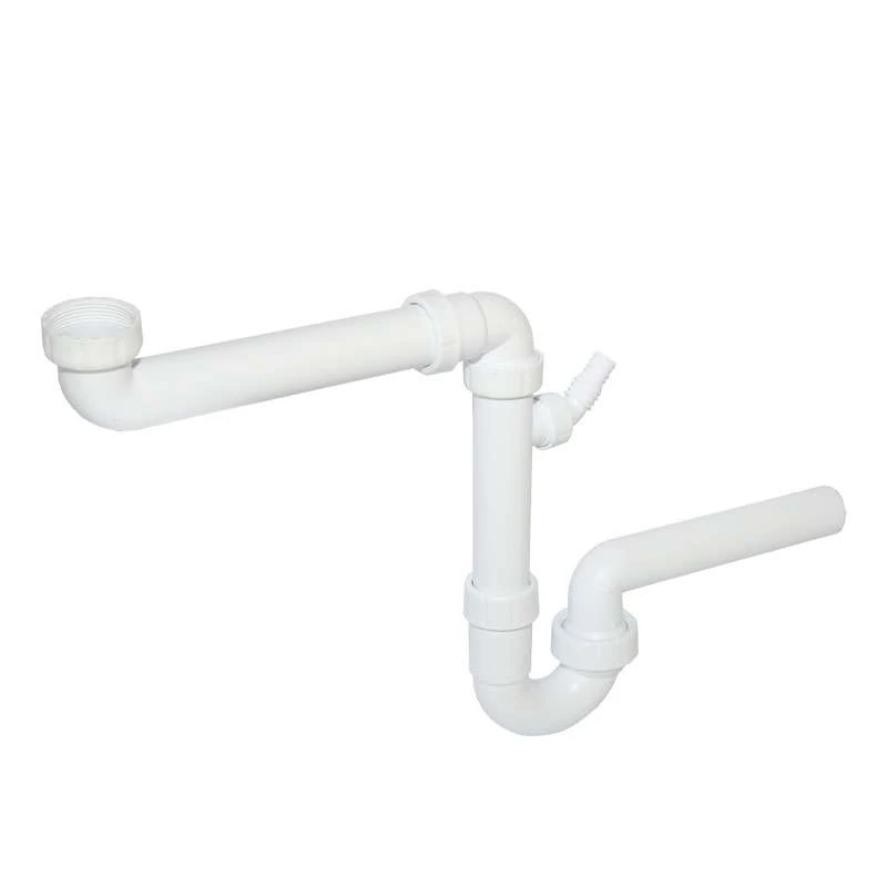 HAAS Spülen-Kugelgelenksiphon 1 ½'' Raumsparer Raumsparsiphon Für Spültische DN 40 Und DN 50, 4910 2 HAAS Spülen-Kugelgelenksiphon 1 ½'' Raumsparer Raumsparsiphon Für Spültische DN 40 Und DN 50, 4910 – Bild 2