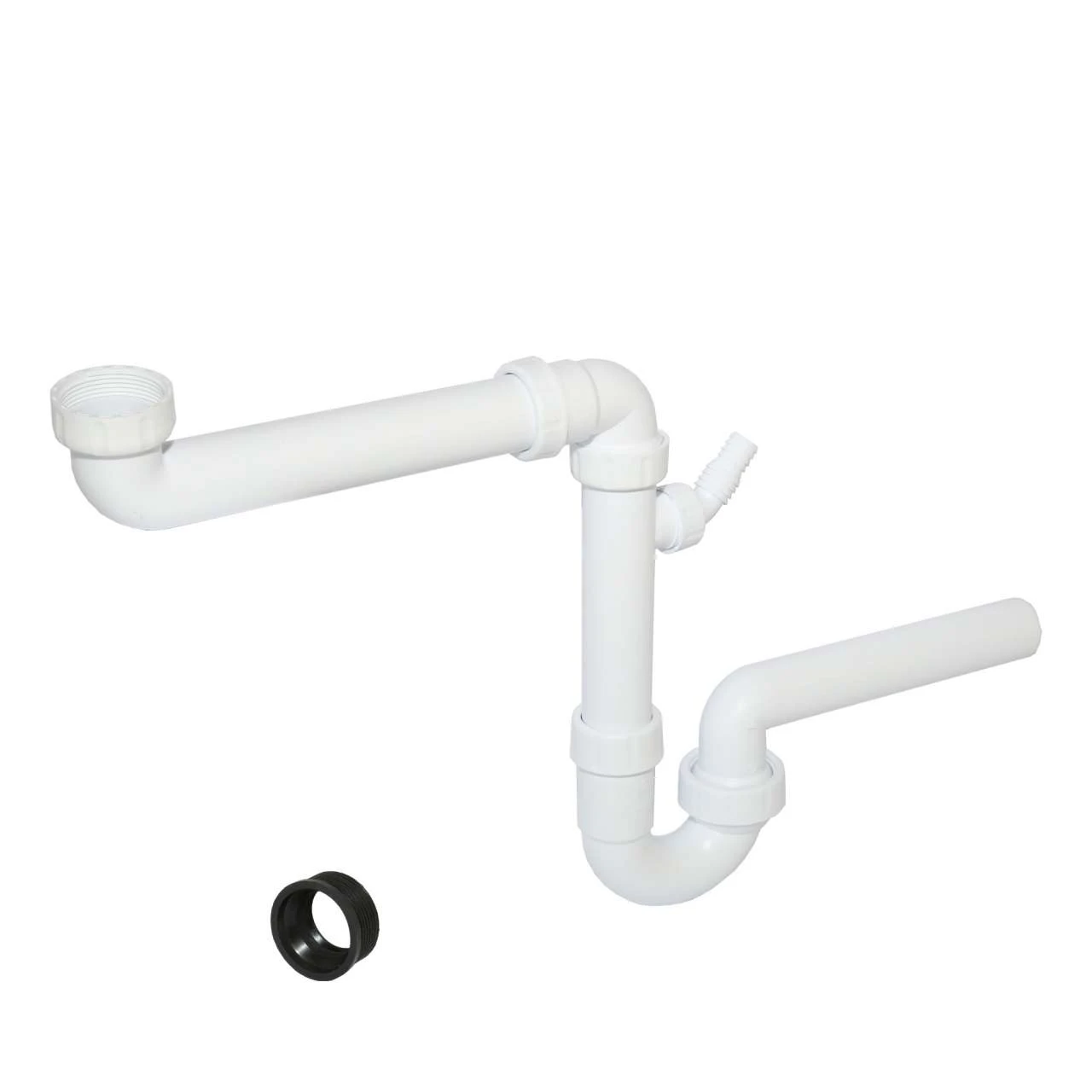 HAAS Spülen-Kugelgelenksiphon 1 ½'' Raumsparer Raumsparsiphon Für Spültische DN 40 Und DN 50, 4910 1 HAAS Spülen-Kugelgelenksiphon 1 ½'' Raumsparer Raumsparsiphon Für Spültische DN 40 Und DN 50, 4910