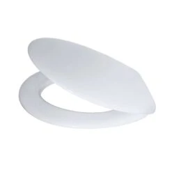 Hausmarke Premium Serie 1000 Universal WC-Sitz Mit Edelstahlscharnier, Weiß