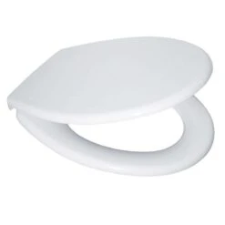 Aktiv WC-Sitz O100 Weiß Scharniere Edelstahl 539187