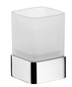 Emco Loft Glashalter Standmodell Kristallglas Satiniert, Emco-steel 052001601