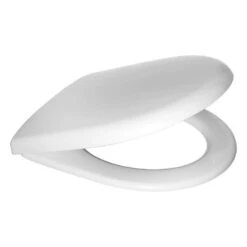 Keramag Renova Nr. 1 WC-Sitz Scharniere Messing Verchromt Mit Absenkautomatik 573025000 Weiß