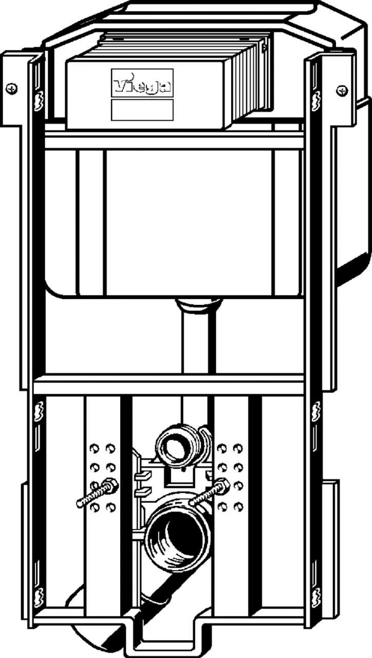 Viega Steptec WC Modul 8461.3 In Stahl Verzinkt BH 980mm 656119 4 Viega Steptec WC Modul 8461.3 In Stahl Verzinkt BH 980mm 656119 – Bild 4