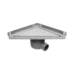 MEPA Eck-Duschrinne Plan Edelstahl
