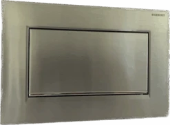 Geberit Sigma30 Betätigungsplatte Für Spül-Stopp-Spülung, Verschraubbar Verchromt, Gebürstet 115893K