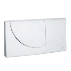 SCHWAB Betätigungsplatte VIVA, Weiss, Zweimengenspülung 227556