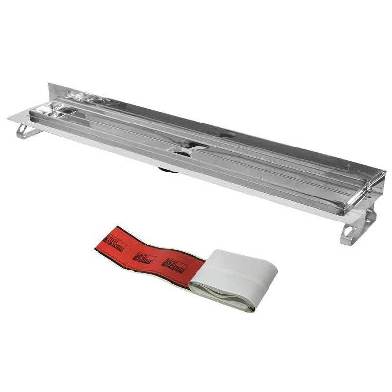 TECEdrainline Rinne Gerade M. Wandaufk. 700 Mm Mit Seal System Dichtband 600701 1 TECEdrainline Rinne Gerade M. Wandaufk. 700 Mm Mit Seal System Dichtband 600701