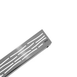TECEdrainline Designrost ''organic'' 1200 Mm Edelstahl Gebürstet, Gerade 601261