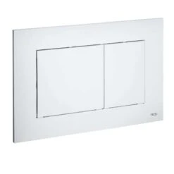 TECEnow WC-Betätigungsplatte Für Zweimengentechnik Weiß Antibakteriell 9240405