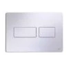 TECEsolid WC-Betätigungsplatte Chrom Glänzend Für Zweimengentechnik 9240431