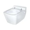TECEone WC-Keramik Mit Duschfunktion Tiefspüler, Weiß 9700200