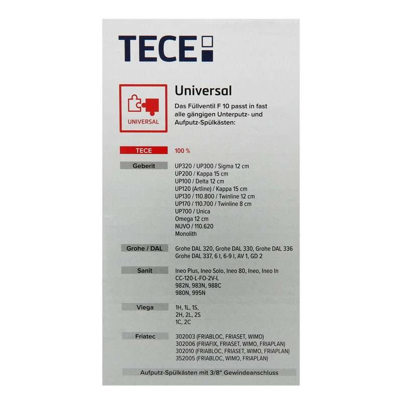 TECE-Füllventil F 10 Universal Schwimmerventil 9820353 F10 2 TECE-Füllventil F 10 Universal Schwimmerventil 9820353 F10 – Bild 2