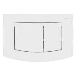 TECE WC-Betätigungsplatte TECEambia Für Zweimengentechnik Weiß Antibakteriell 9240240