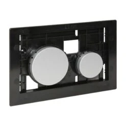 TECE Betätigungeinheit Für TECEloop WC-Betätigungsplatte, Tasten Chrom Matt 9240665