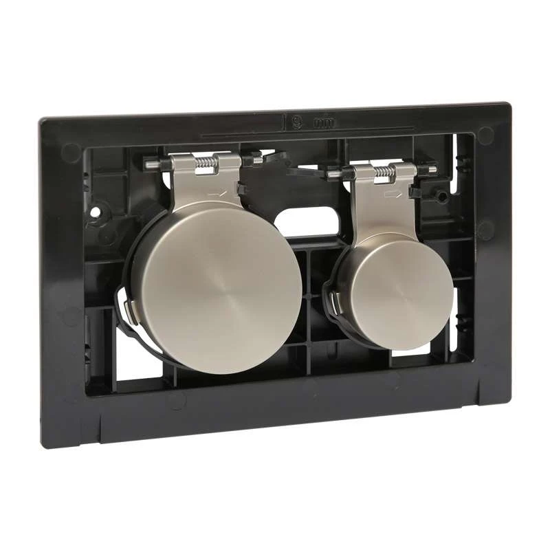 TECE Betätigungeinheit Für TECEloop WC-Betätigungsplatte, Tasten Edelstahl Rundgebürstet 9240669 1 TECE Betätigungeinheit Für TECEloop WC-Betätigungsplatte, Tasten Edelstahl Rundgebürstet 9240669