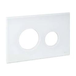 TECE Blende Für TECEloop WC-Betätigungsplatte, Glas Weiß 9240671
