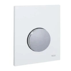 TECE Urinalbetätigung TECEloop Inkl. Kartusche, Weiß, Tasten Chrom Glänzend 9242627