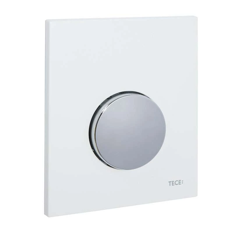 TECE Urinalbetätigung TECEloop Inkl. Kartusche, Weiß, Tasten Chrom Glänzend 9242627 1 TECE Urinalbetätigung TECEloop Inkl. Kartusche, Weiß, Tasten Chrom Glänzend 9242627