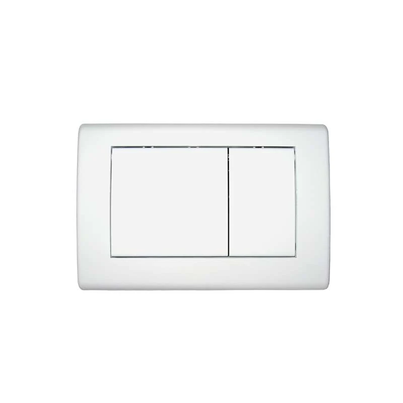 TECE WC-Betätigungsplatte TECEplanus Edelstahl Für Zweimengentechnik, Weiß 9240324 1 TECE WC-Betätigungsplatte TECEplanus Edelstahl Für Zweimengentechnik, Weiß 9240324