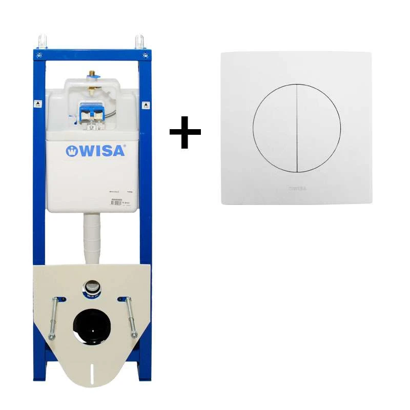 WISA EXCELLENT XS WC-Element Für Eckmontage + Drückerplatte WISA XS Argos DF 8050452701 1 WISA EXCELLENT XS WC-Element Für Eckmontage + Drückerplatte WISA XS Argos DF 8050452701