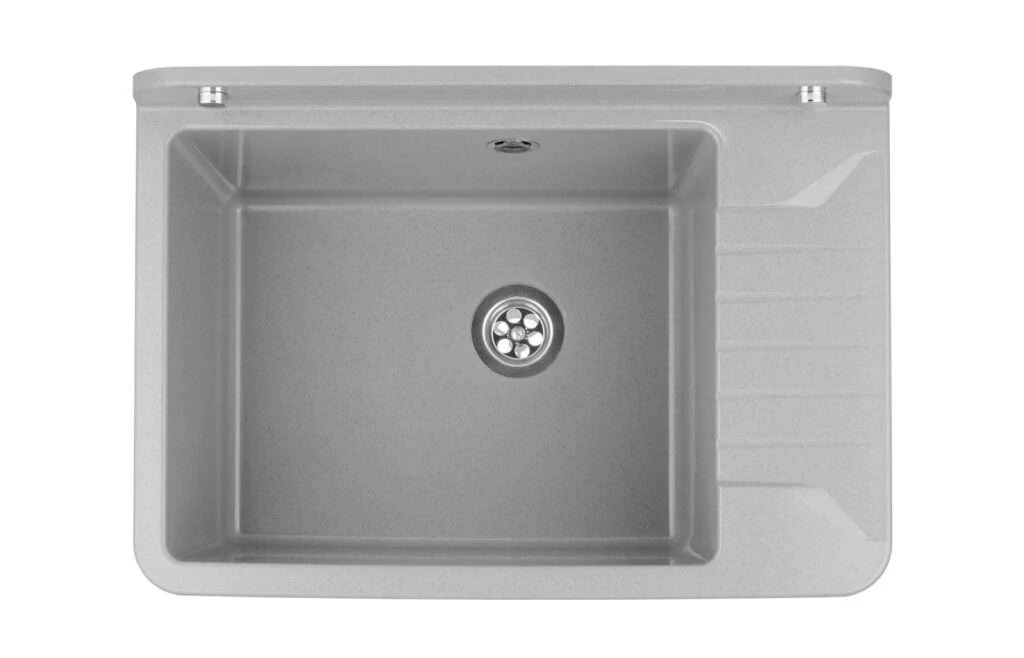 ZELVO COMPACT Kunststoff - Ausgussbecken Dunkler Granit Waschbecken Waschtrog Spülbecken 505 X 345 X 2 ZELVO COMPACT Kunststoff - Ausgussbecken Dunkler Granit Waschbecken Waschtrog Spülbecken 505 X 345 X – Bild 2