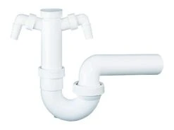 DALLMER Röhren-Siphon 100/2, 1 1/2" X DN 50, 020321