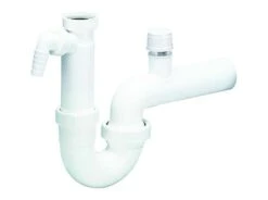 DALLMER Röhren-Siphon 100/1 SLR, Mit Rohrbelüfter, 1 1/2" X DN 50, 021229