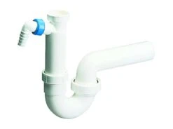 DALLMER Röhren-Siphon 100/1 SLRS, M. Rückflusssperre, 1 1/2" X DN 50, 022226