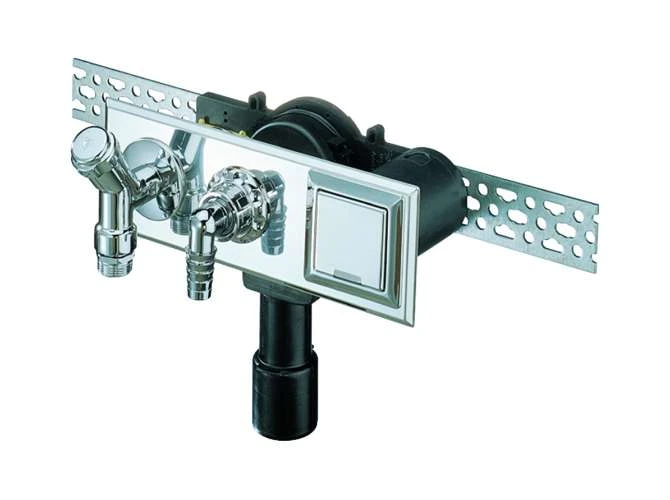 DALLMER Wandeinbau-Waschgeräte-Siphon 406 E, DN 40/DN 50, 130617 1 DALLMER Wandeinbau-Waschgeräte-Siphon 406 E, DN 40/DN 50, 130617