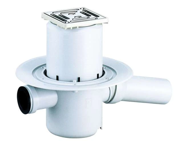 DALLMER Bodenablauf 46 SE, Zulauf DN 40, DN 50, 100 X 100 Mm, 460127 1 DALLMER Bodenablauf 46 SE, Zulauf DN 40, DN 50, 100 X 100 Mm, 460127